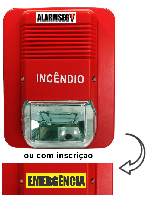 INDICADOR AUDIOVISUAL EM XENON DE ALTA LUMINOSIDADE